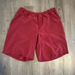 Lululemon, lined 7” pace athletic shorts